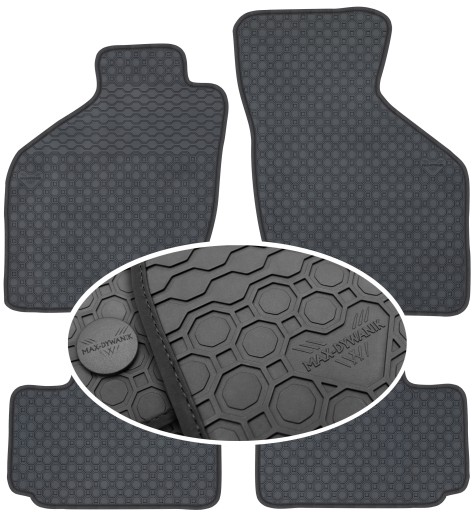 Гумові килимки Subaru Justy HB 2003-2007 PrimeLiner - Чорні