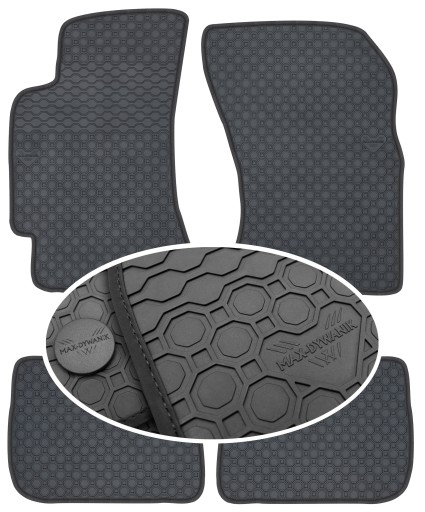 Гумові килимки Subaru Outback II 1998-2004 PrimeLiner - Чорні