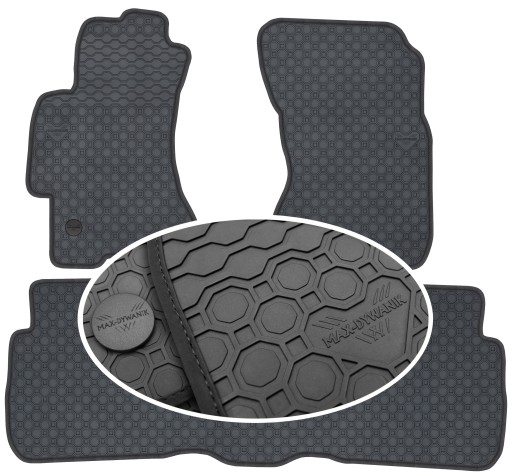 Гумові килимки Subaru Outback III 2005-2009 PrimeLiner - Чорні