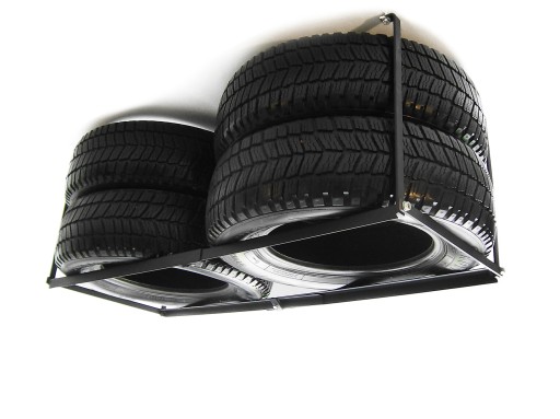 Потолочный стеллаж вешалка стойка 4x245 шины колеса