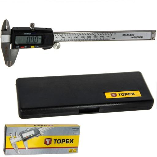 Цифровий LCD штангенциркуль 150 мм 0,02 мм TOPEX 31C628