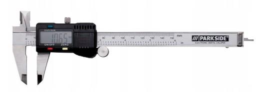Цифровой штангенциркуль PARKSIDE 0–150 мм / 0–6 дюймов