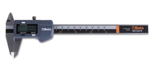 Электронный штангенциркуль Beta 1651DGTB/150 0,01 мм