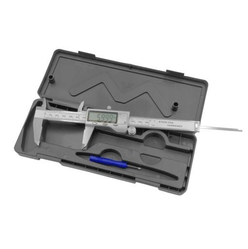 Штангенциркуль электронный, металлический, L 150 мм.