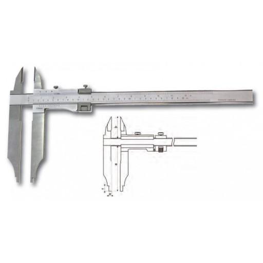 Штангенциркуль с винтом MADd DIN 862, диапазон 400 мм GIMEX (201.334)