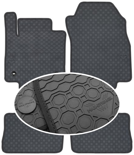 Suzuki Across 2020 - гумові килимки PrimeLiner - Чорні