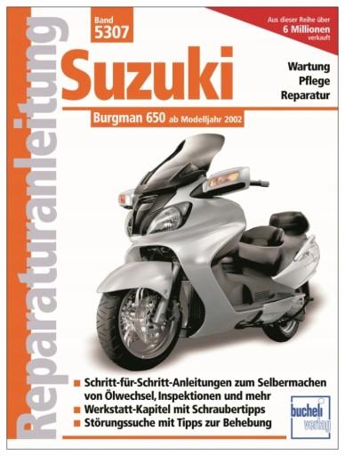 Suzuki Burgman 650 (2002-2015) руководство по ремонту и эксплуатации 24ч.