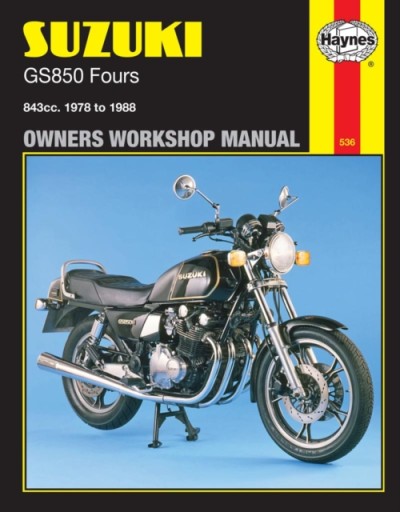 Suzuki GS850 Fours (78 - 88) HAYNES PUBLISHING