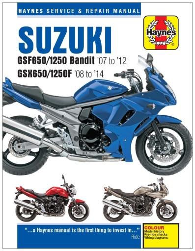 Suzuki GSF650/1250 Bandit GSX650F 07-14 Хейнс