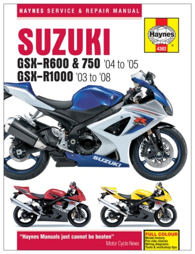 Suzuki GSX-R600, 750 и 1000 Коллективная работа