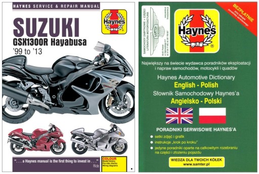 Suzuki GSX1300 R Hayabusa (1999-2013) Haynes руководство по ремонту + БЕСПЛАТНЫЕ 24 часа