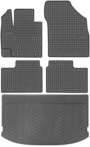 Suzuki Ignis III Hatchback 4x2 4x4 2017- Гумові килимки + килимок в багажник