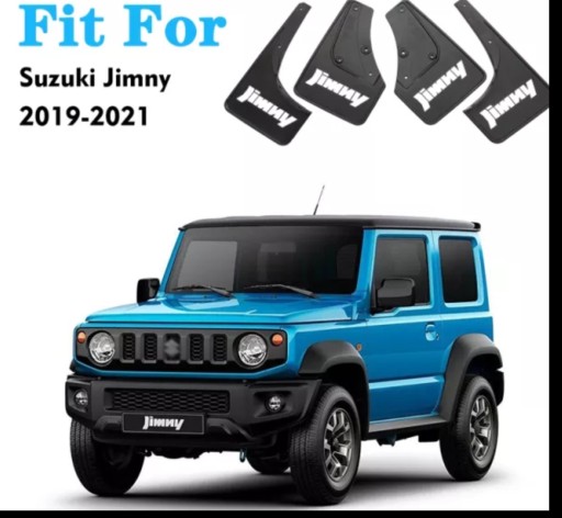 Suzuki Jimny з 2019 року, бризговики, бризговики, передні + задні колісні арки