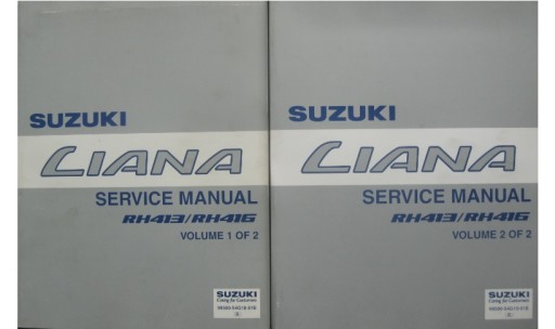 Suzuki Liana Manual Suzuki Liana RH416 Service Manual