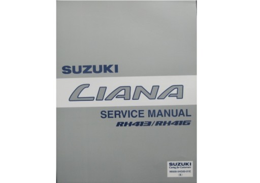 Suzuki Liana ремонт обслуживание Suzuki Liana RH413