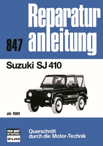 Suzuki SJ 410 (1981-1986) 24/7 керівництво по ремонту та технічному обслуговуванню