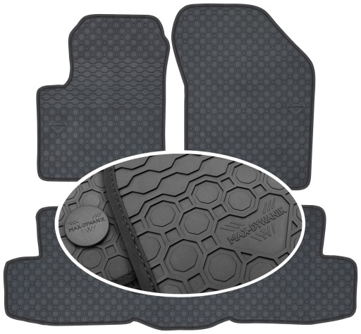 Гумові килимки Suzuki Splash Mikrovan 08-14 PrimeLiner - Чорні