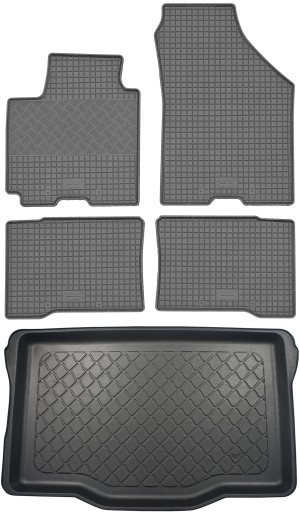 Suzuki Swift HB 2017 - КОМПЛЕКТ - Коврик в багажник + коврик для ног