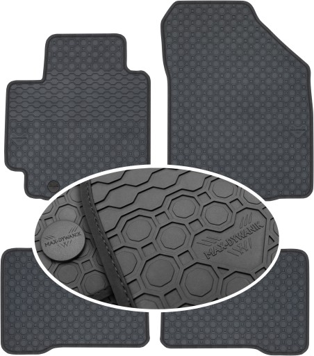 Suzuki Swift VII Mild Hybrid 2023 р.в. Гумовий килимок PrimeLiner - Чорний