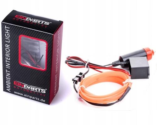 Окружающий неоновый оранжевый 2м Сид оптического волокна