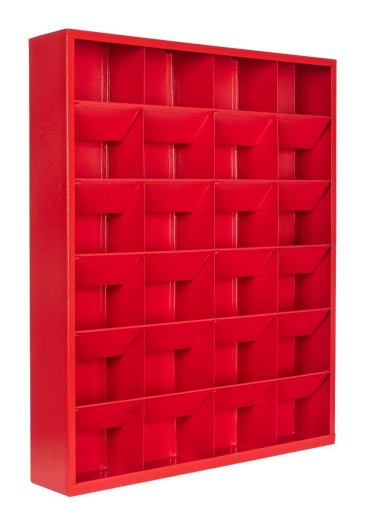 Шкаф для Весов красный INVENTO