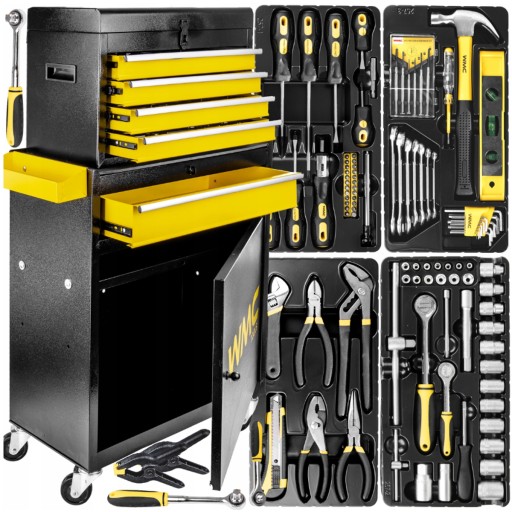 Шкаф для инструментов тележка для мастерской 257 el.