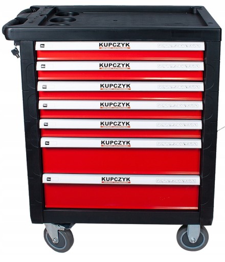 Шафа для інструментів з візком, висота 97 см, 7 ящиків Kupczyk