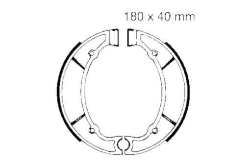 Y512 - Тормозные колодки EBC 512 YX 600