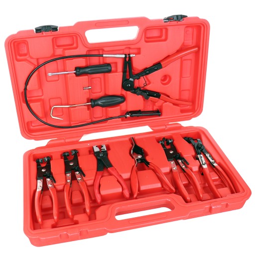 Клещи для зажимов крышек, набор из 9 предметов