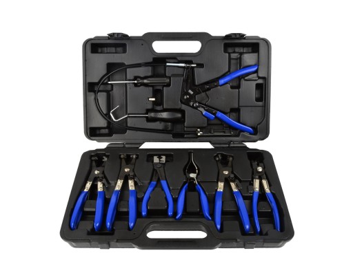 Клещи для стяжек, 9 шт. с длинной веревкой