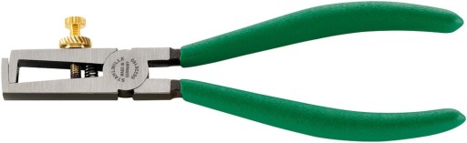 Плоскогубці для зачищення проводів (до 5 мм) L=160 мм; з гвинтовим регулюванням.; полірований