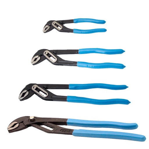Регулируемые плоскогубцы 175 мм + 250 мм + 300 мм + 400 мм