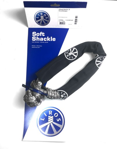 Liros 20000kg 14mm синтетична мотузка Сережка