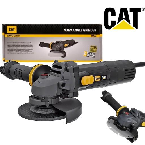 Кутова шліфувальна машина зі шнуром DX33 125 мм, 900 Вт, 12000 об./хв. CAT