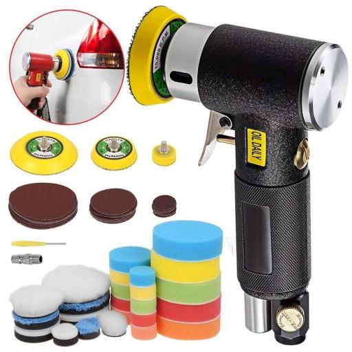 Воздушная шлифовальная машинка, набор губок для полировки меха, 25 мм, 50 мм, 75 мм