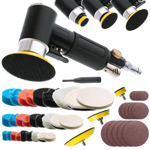 Шлифовальный станок пневматический полировщик губки меха войлока 25мм 50мм 75мм КПЛ 48ШТ