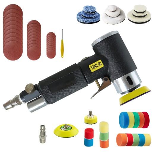 Шлифовальная машина, пневматическая полировальная машина с эксцентриковым углом, 75 мм