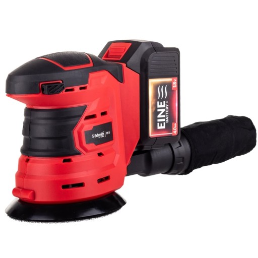 Ексцентрикова шліфувальна машина 18 В 125 мм