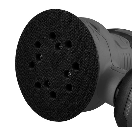 Ексцентрикова шліфувальна машина 450 Вт, диск 125/150 мм, валіза