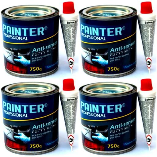 Шпатлевка полиэфирная по металлу Painter Professional Anti-Sensor 3кг