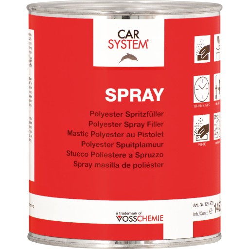 Шпатлевка для распыления CARSYSTEM Spray Finishing