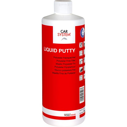 Жидкая шпатлевка CARSYSTEM Liquid Putty 1 кг