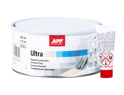 Универсальная шпаклевка с отвердителем БЕЖЕВЫЙ | Ультра 500мл | ПРИЛОЖЕНИЕ