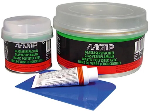 Скловолоконна шпаклівка, 1 кг Motip