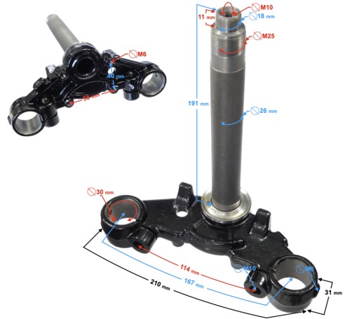 8T0823480 - Болт тяга замок капота передний AUDI A4 B8 A5 RS4