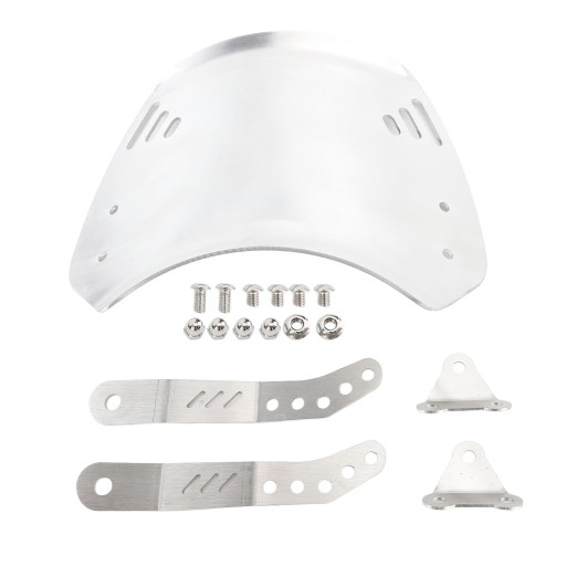 Лобовое стекло мотоцикла с кронштейном, алюминиевое ветрозащитное I4