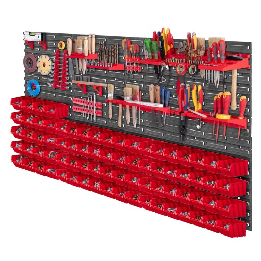 ДОШКА ДЛЯ ІНСТРУМЕНТІВ СТІНКА 156x78см 101 EL МАЙСТЕРНЯ ГАРАЖ ПОДОДОК