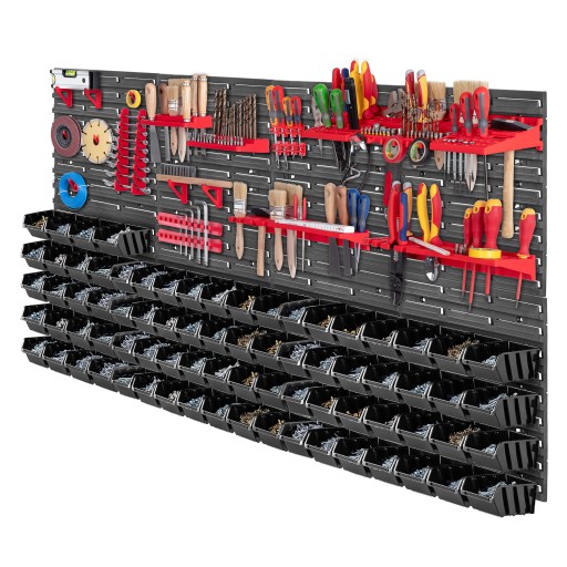 ДОШКА ДЛЯ ІНСТРУМЕНТІВ СТІНКА 156x78см 101 EL МАЙСТЕРНЯ ГАРАЖ ПОДОДОК