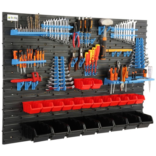 ІНСТРУМЕНТАЛЬНА ДОШКА МАЙСТЕРНЯ НАСТІНКА 115X78 СМ 22 ЛОТКА ГАРАЖНА ПОЛИЦЯ