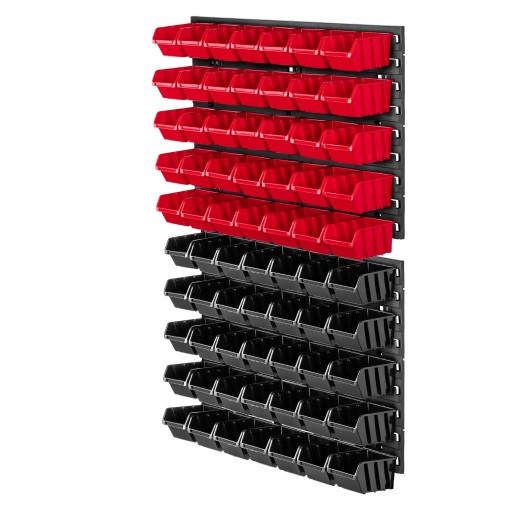 ИНСТРУМЕНТАЛЬНАЯ ДОСКА ДЛЯ МАСТЕРСКОЙ СТЕНА 58х78 см + 70 ПОДДОНОВ ГАРАЖНАЯ МАСТЕРСКАЯ